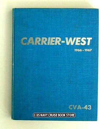 USS CORAL SEA CVA 43 CRUISE BOOK 1966 1967  