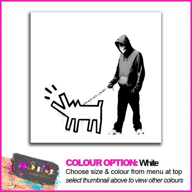   Choose Your Weapon Dog URBAN GRAFFITI  16 Colours / Many Sizes  