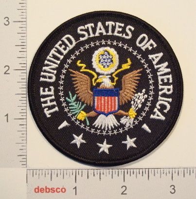 Great Seal UNITED STATES OF AMERICA Embroidered PATCH  