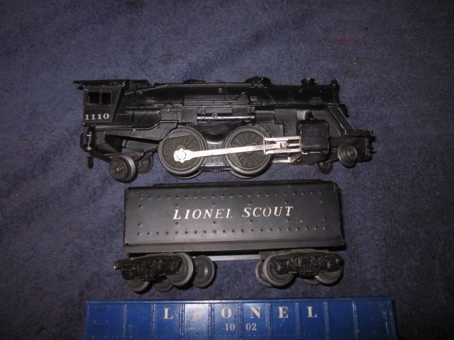 LIONEL TRAINS 1110 LIONEL SCOUT STEAM FREIGHT SET  