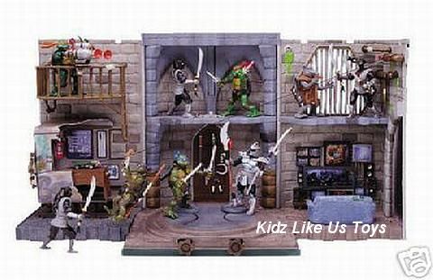 Teenage Mutant Ninja Turtles   LAIR PLAYSET  