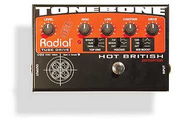 Radial Tonebone Hot British Real Tube style Tones w/PSU  