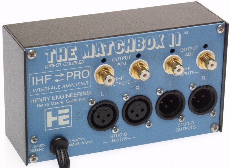 Henry Engineering Matchbox II Audio Interface Converter  