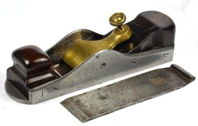 SPIERS AYR DOVETAILED, ROSEWOOD INFILL MITRE PLANE SNECKED WARD IRON 