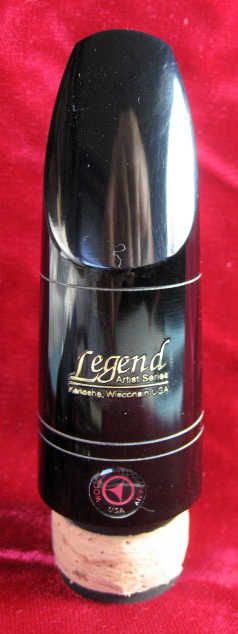 WOODWIND LEGEND A 10 HARD RUBBER CLARINET MOUTHPIECE #40  