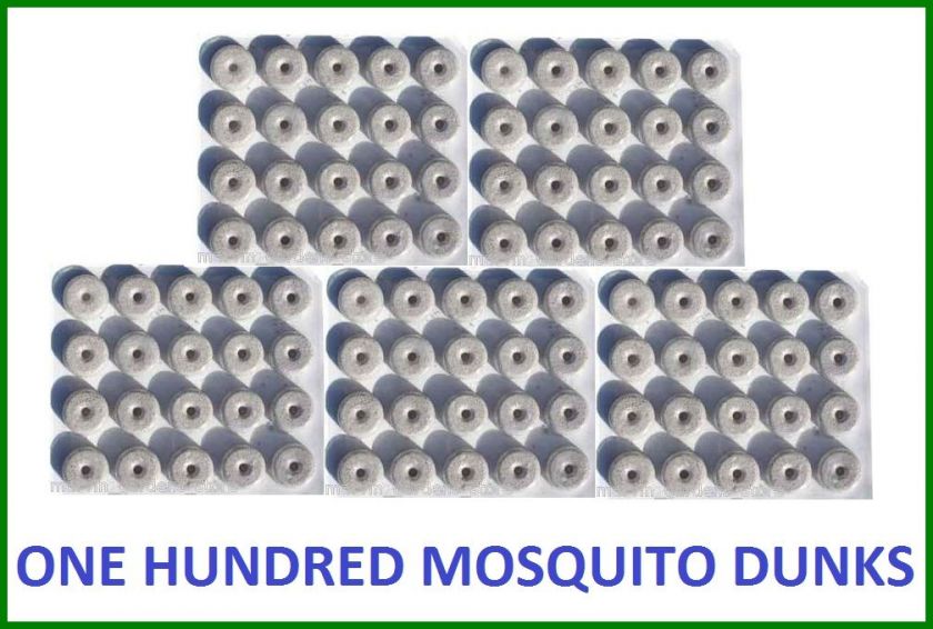 SUMMIT MOSQUITO DUNKS 100 PIECE MOSQUITO CONTROL  