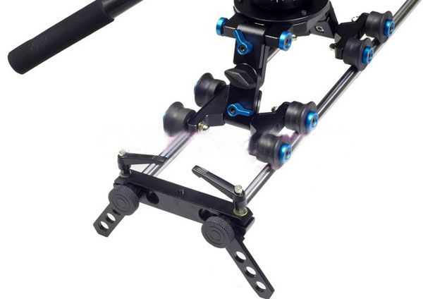 Slider Dolly Track Camera Video Stabilization System +Fluid Head 5D2 