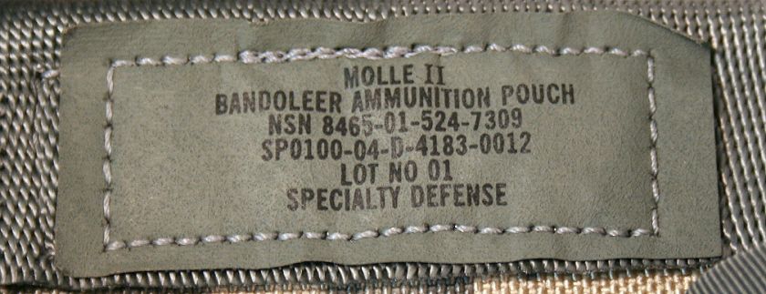 USGI MILITARY ACU Dig MOLLE 6 Mag Bandoleer Pouch NEW  