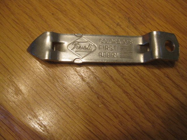 Tivoli Beer Opener New Condition  