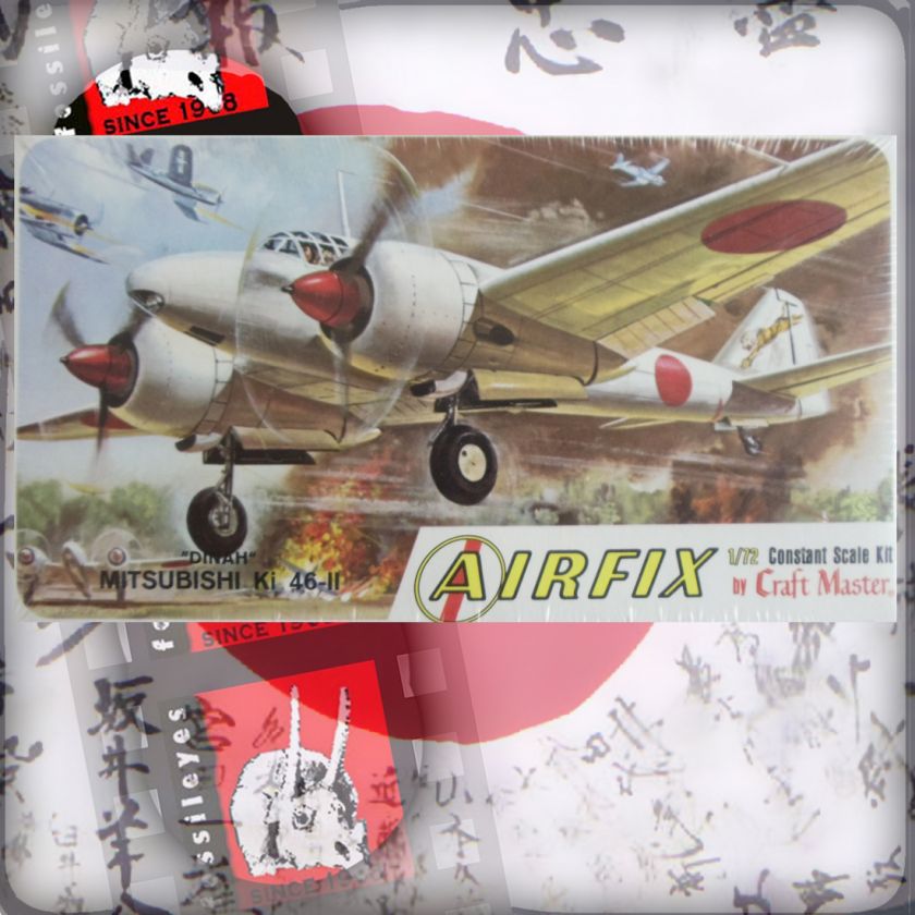 NEW SEALED 1/72 KI 46II DINAH WWII JAPANESE TWIN ENGINE RECON FROM 