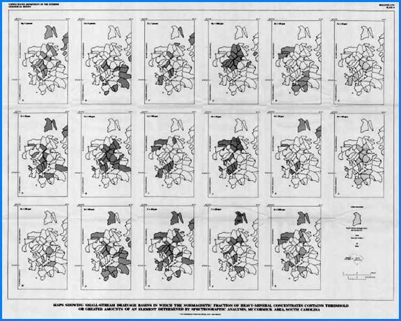 Map 5) Showing Small Stream Drainage Basins That Provide The Most 