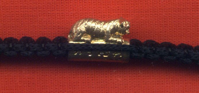 Tiger Sai Sin , bracelet from the Temple Wat Bang Phra  