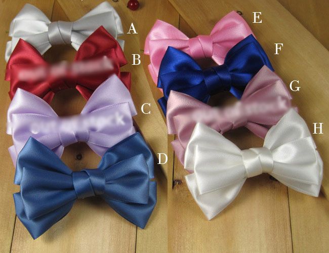 LOT Ribbon Girls Hair Bow Tie Headband Hairclip Clip  