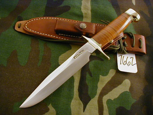 RANDALL KNIFE KNIVES #1 7,SS,STN,BBS,LEATHER,BPH,BCBB,CS #7662  