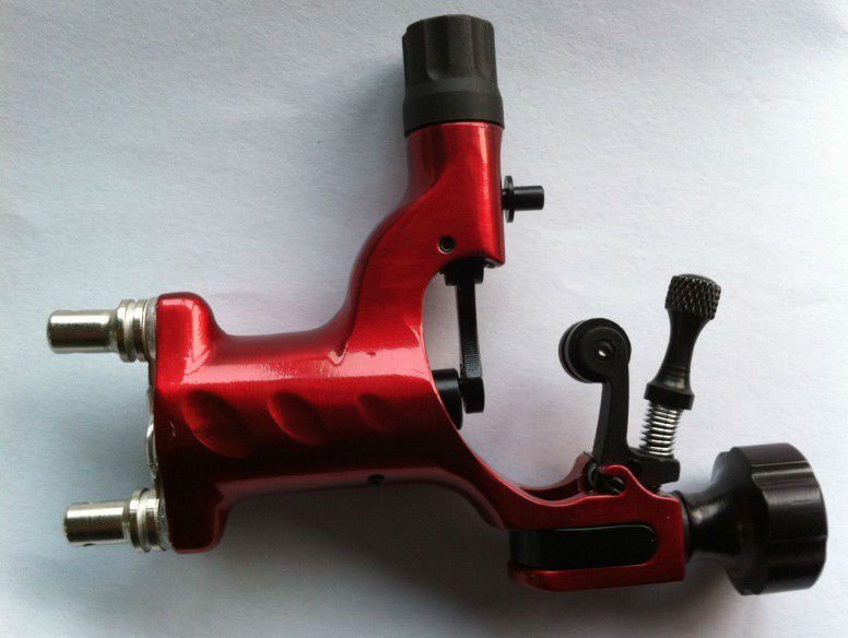   TATTOO MACHINE GUN FULLY ADJUSTABLE FIREFLY FRAME BLACK/Red   