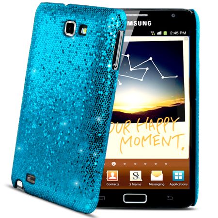  Glitter Hard Case Cover Samsung Galaxy Note I9220 + Film  