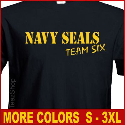 NAVY SEALS Team Six DEVGRU Bin Laden dead ST6 T shirt  