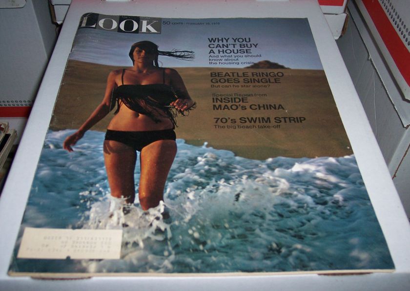 LOOK MAGAZINE   FEBRUARY 10. 1970/Ringo Starr, Inside China, Etc./GC 