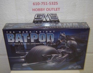 Moebius Model Kit # 920 THE DARK KNIGHT BAT POD 1/25 GMS CUSTOMS HOBBY 