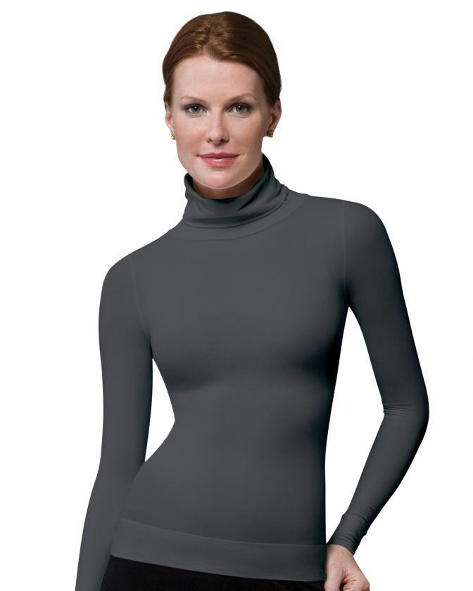 SPANX Shapewear On Top and In Control Classic Chic Turtleneck Shirt 