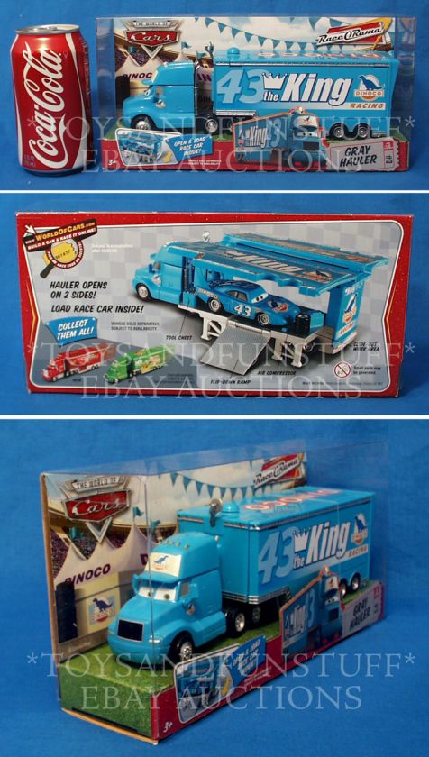   HAULER KING DINOCO #3   Pixar CARS Race O Rama   Semi Truck OPENS