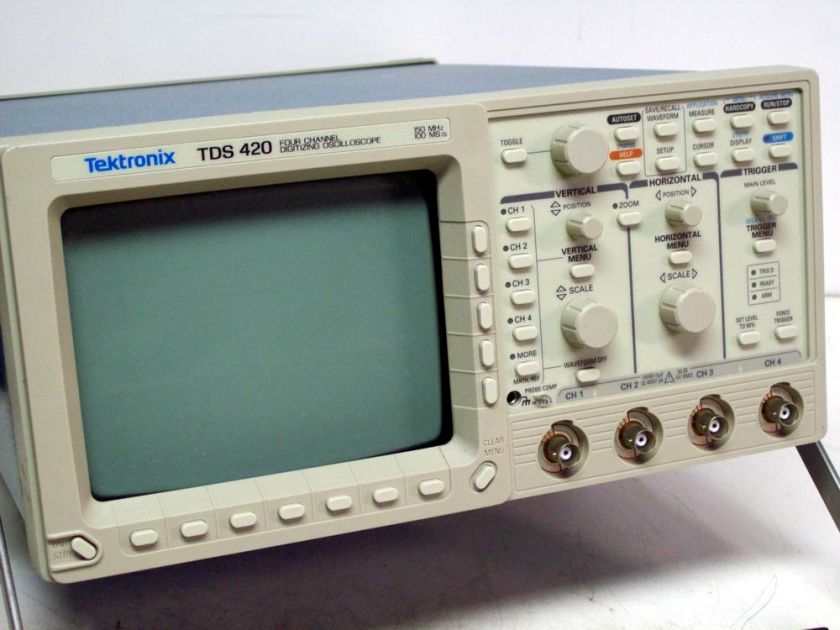 TEKTRONIX TDS 420 150MHZ 4 CH 100MS/S OSCILLOSCOPE  