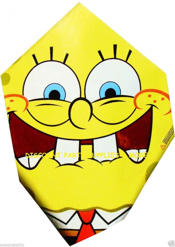 SpongeBob Sqaurepants Face Yellow 24 Diamond Kite  