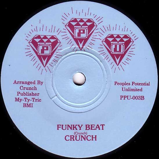 CRUNCH / CRUSIE & FUNKY BEAT / PPU OBSCURE DISCO FUNK  