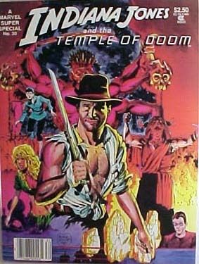 Indiana Jones & Temple of Doom Marvel Comic Special Mag  