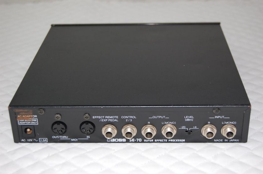 Boss SE 70 Super Effects Processor / 1993 made in japan  