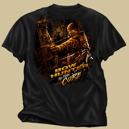 Hunting T shirt NEW Buckwear  Bow Hunter to the core  