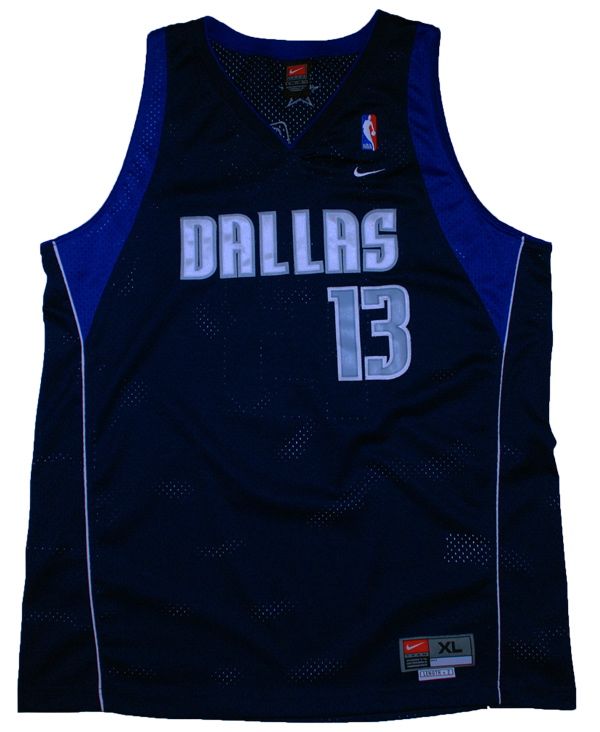 STEVE NASH SWINGMAN VINTAGE DALLAS MAVS JERSEY SEWN XL  