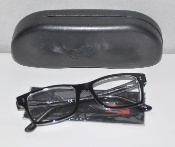 RAY BAN BLACK VINTAGE STYLE FRAMES EYEWEAR EYEGLASSES RB5225  