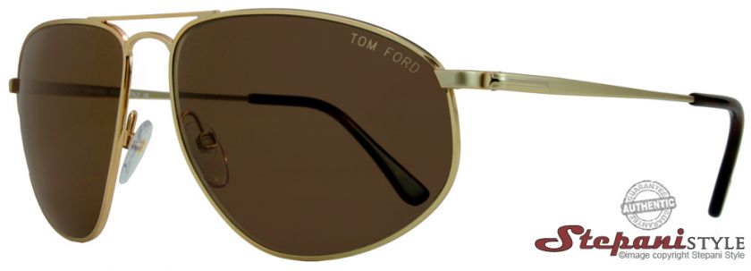 Tom Ford Sunglasses TF189 Nicholai 28J Gold 189  