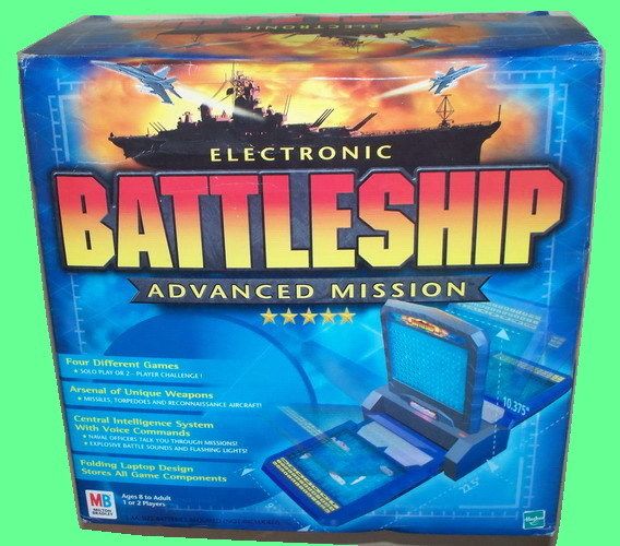  Battleship Electronic Talking Advanced Mission Game (2000)  