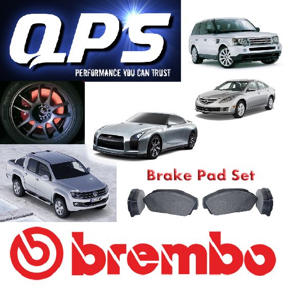 MAZDA 3 (BK) 2.3 DiSi Turbo MPS Brembo Front Brake Pads 10/03 