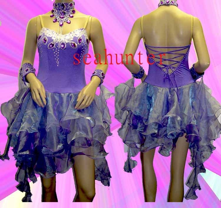 Ld803 Waltz Tango Chacha Salsa latin Dance Dress US 6  