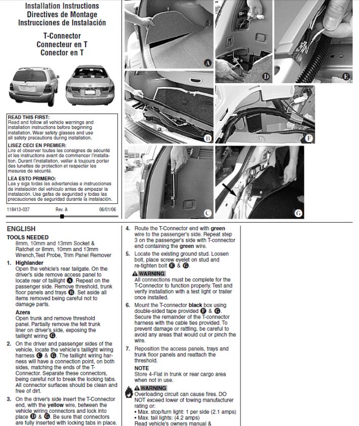 COMPLETE TRAILER HITCH PACKAGE ~ DO IT YOURSELF ~ EASY  