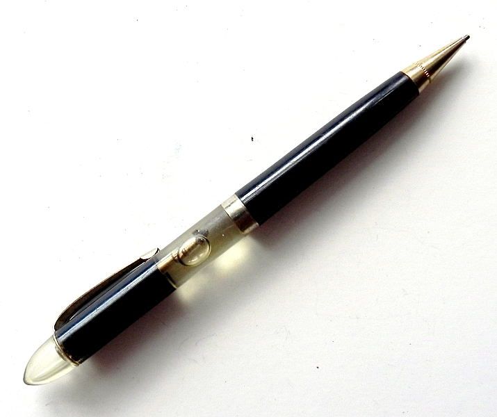 vUNIQUE OLD MASONIC ORDER MECHANICAL PENCIL CONCEALED MASONIC EMBLEM 