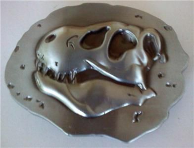 BRAND NEW DINOSAUR FOSSIL HEAD SKULL BELT BUCKLE  