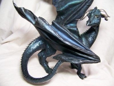 OOAK DRAGON Fantasy Sculpture fairy ADSG Kate Sjoberg  