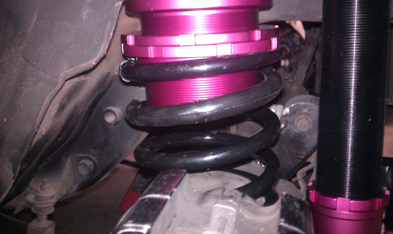   Racing Adjustable Spec RS Coilover System 84 87 Toyota AE86  