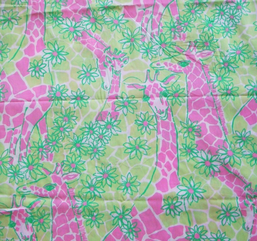 Lilly Pulitzer Fabric WINDOW SHOPPING 2 Yds Free Shipp  