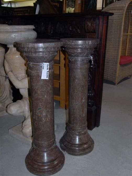   break down into 3 pieces for easy shipping the column is composted of