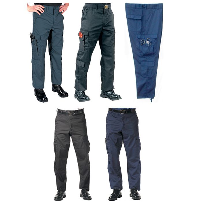 EMT EMS Mens 9 Pocket Paramedic Uniform Medic Pants  