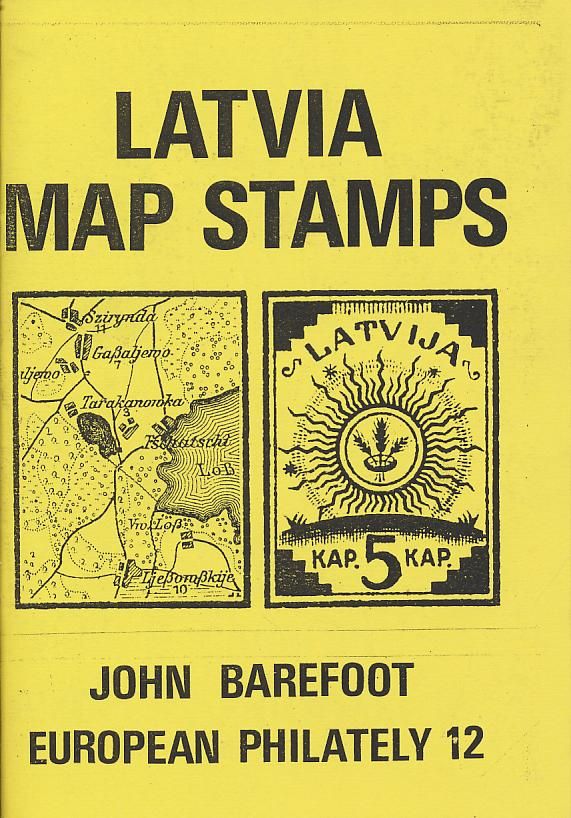 LATVIA MAPS Stamps 1983 Barefoot Catalogue,  