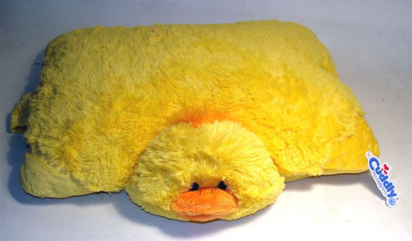 Cuddly Pillow & Pets Yellow Duck 16 Changes from a Pillow to a Pet 