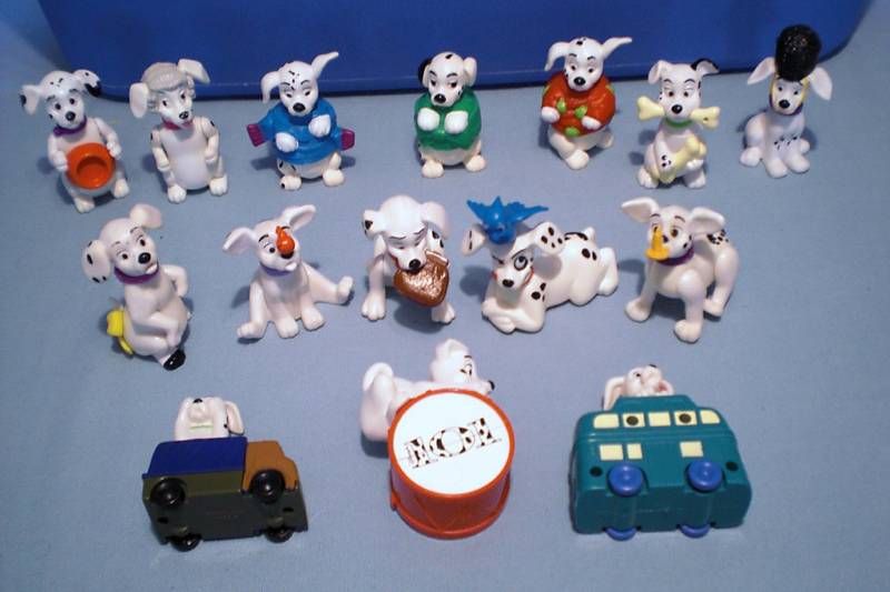 McDonalds 101 Dalmatians Ornaments Lot of 15 different  