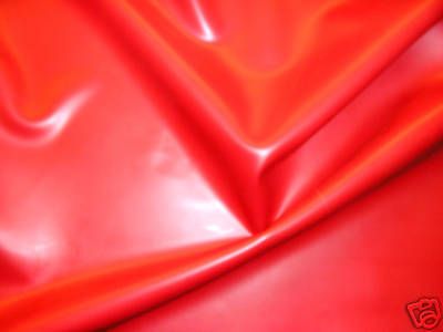 Latex Rubber Bed Sheet, .45mm Thick, 2m x 2.5m, Red  