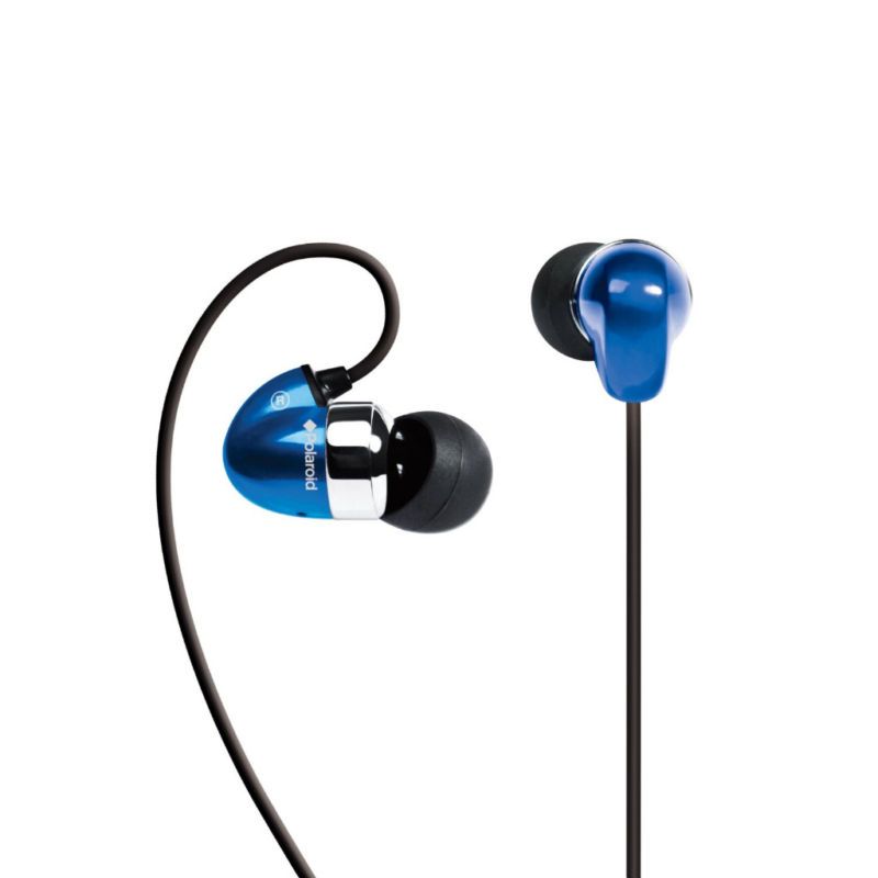 Polaroid ROCKETZ PEP36BLU Stereo In Ear Earphones Blue  